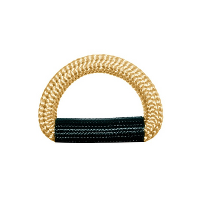 D-Ring mit Schutzhülle, Beige